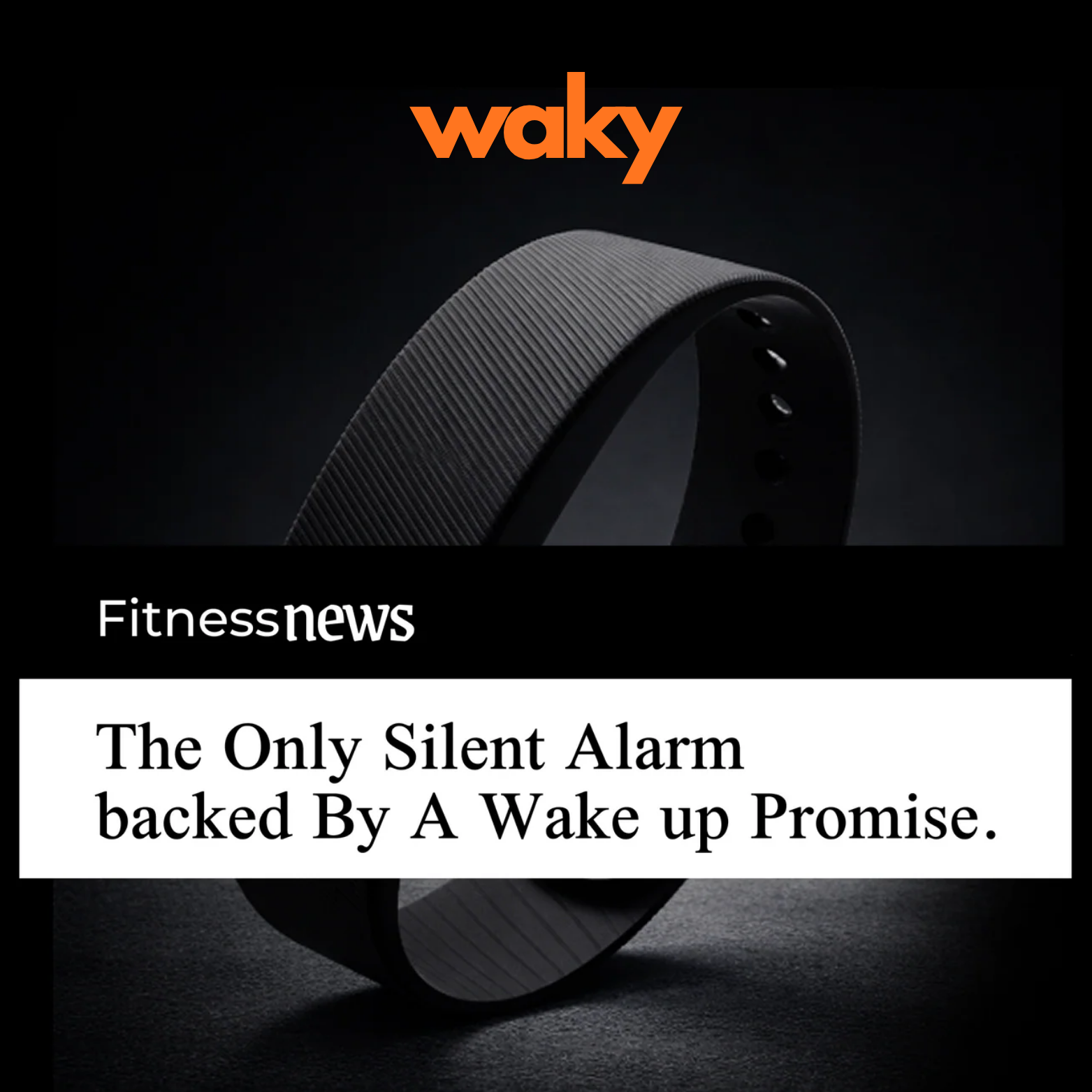 Waky - Alarm clock bracelet
